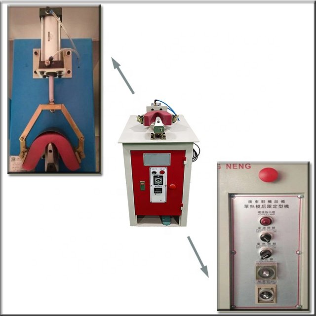 Shoe Back Part Heating Press Moulding Machine Mini Horizontal Counter Moulding Machine