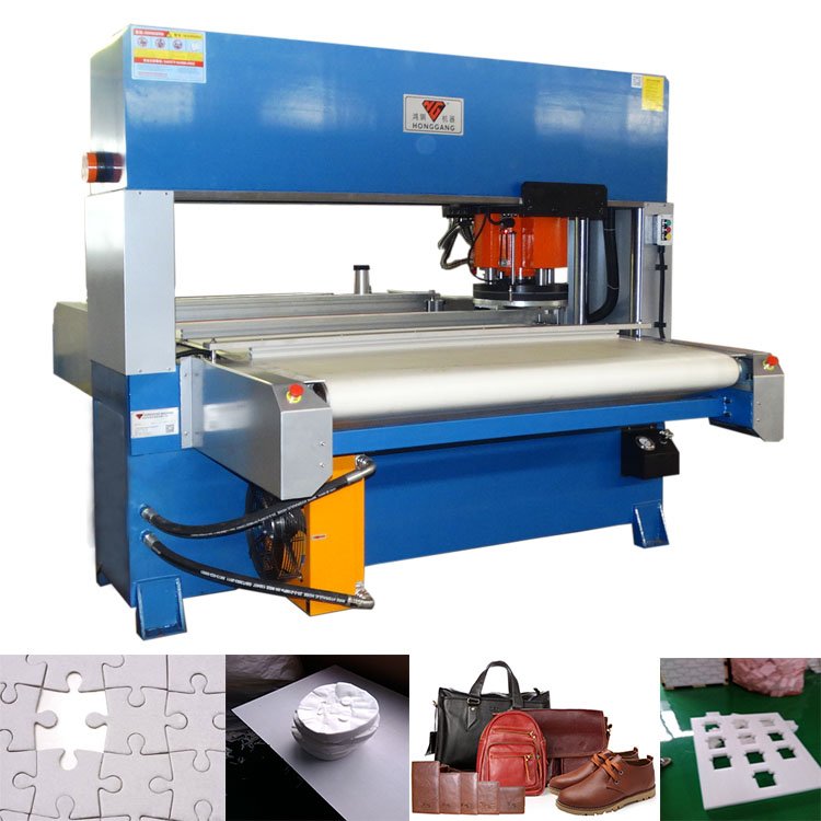 Honggang automatic traveling head shoe sole cutting press machine