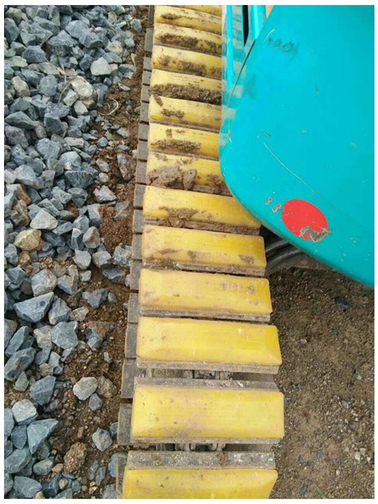 polyurethane excavator rubber track pad, rubber track shoe, rubber track shoe plate