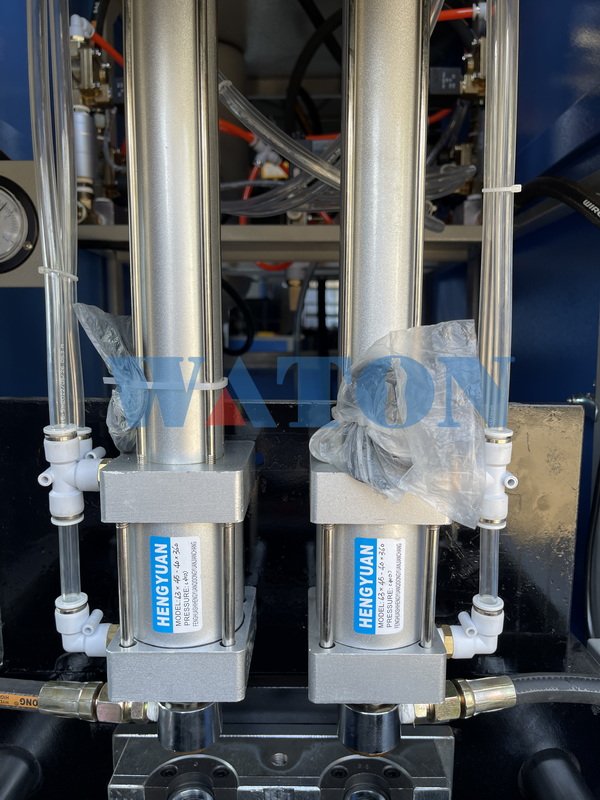 Custom Design 2 Cavity Semi-automatic Preform Pet Plastic Bottle Blowing Blow Molding Machine