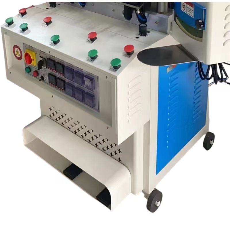 Two cold and two hot shoe cap shaping machine shoe top line shaping machine