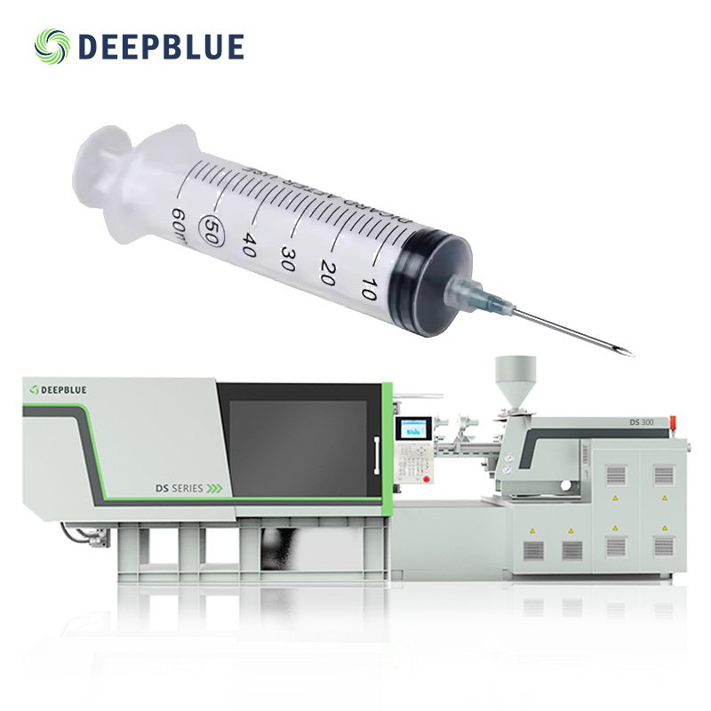 DS300 disposable syringe injection mould and automatic plastic injection molding machine making machine PET making machine