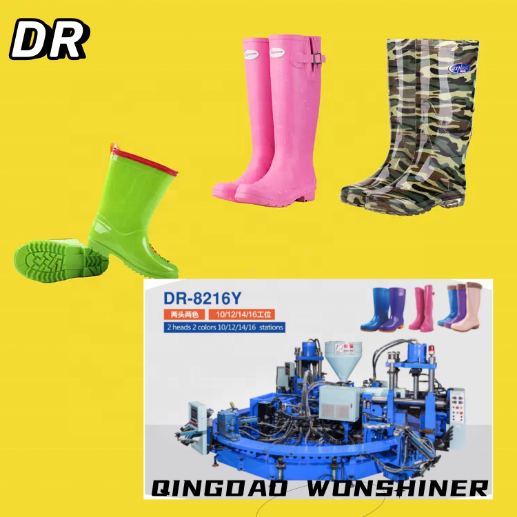 PVC Safety Working Long Rain Boots Making Machinery