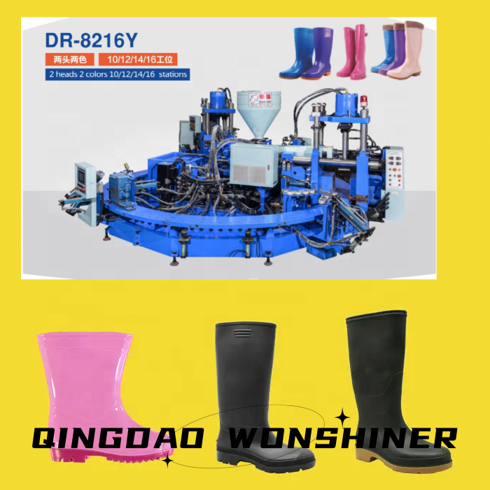 PVC Safety Working Long Rain Boots Making Machinery