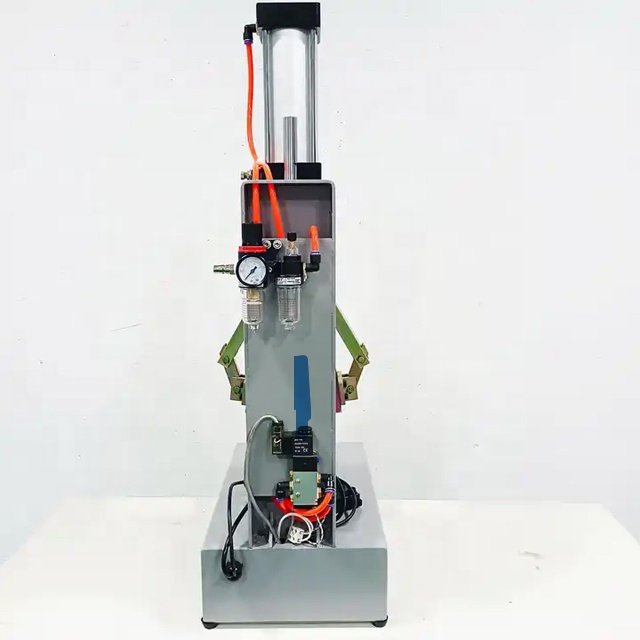Single Head Leather Sports Shoe Vamp Hot And Cold Station Shoe Toe Back Part Heel Forming Moulding Machines