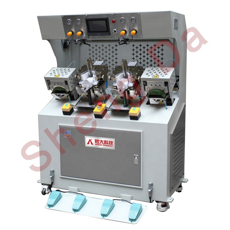 Shoe vamp automatic moulding machine for shoe making