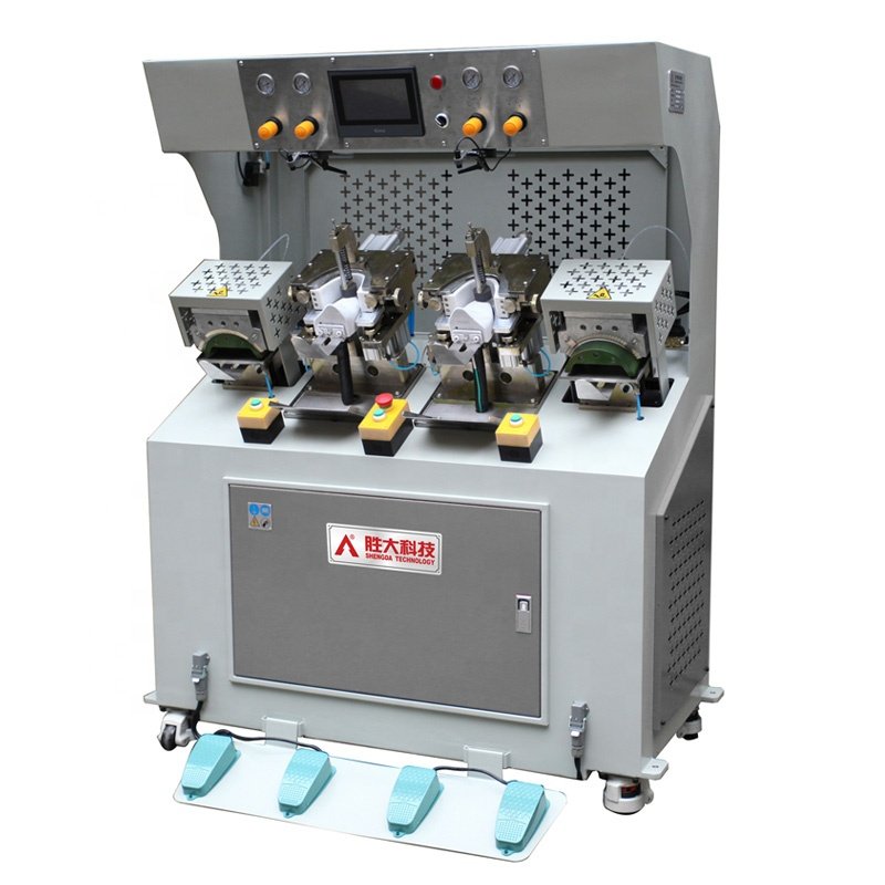 Shoe vamp automatic moulding machine for shoe making