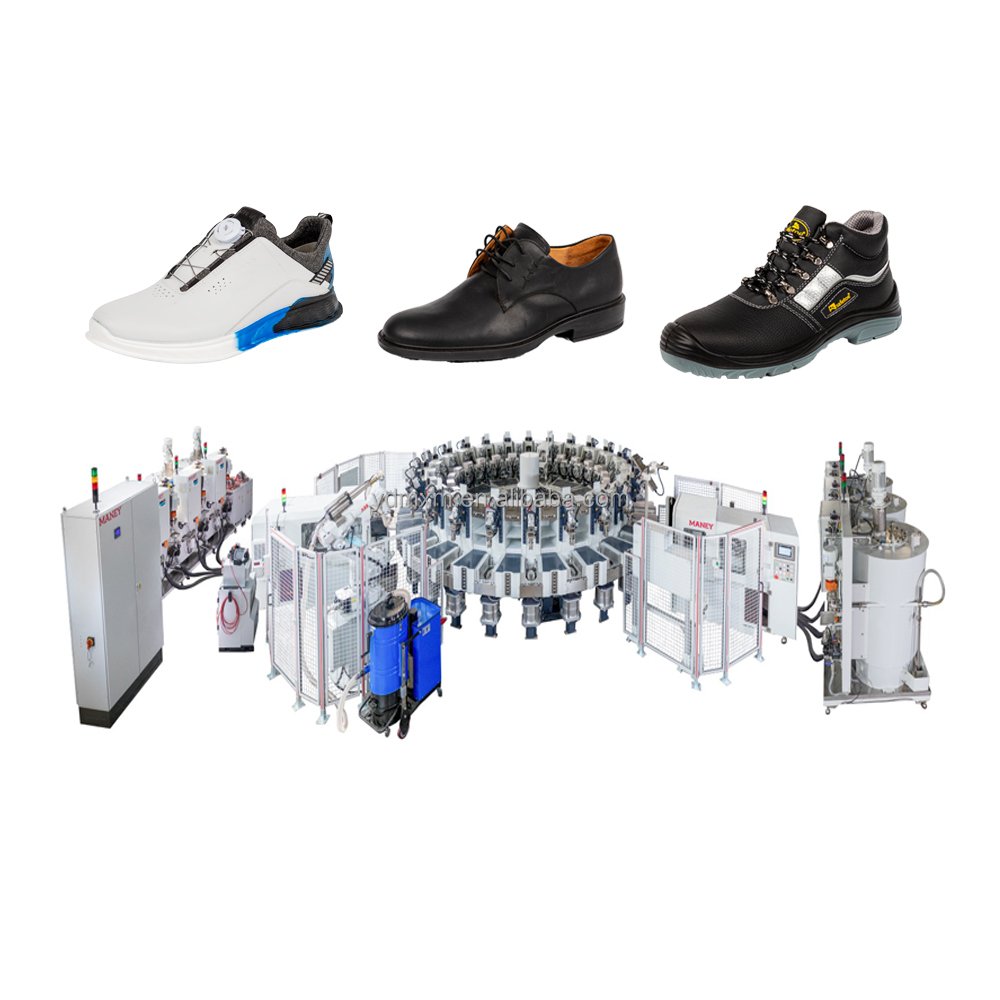 Footwear injection machines PVC,TR,PU,TPU,RU vertical injection molding machine