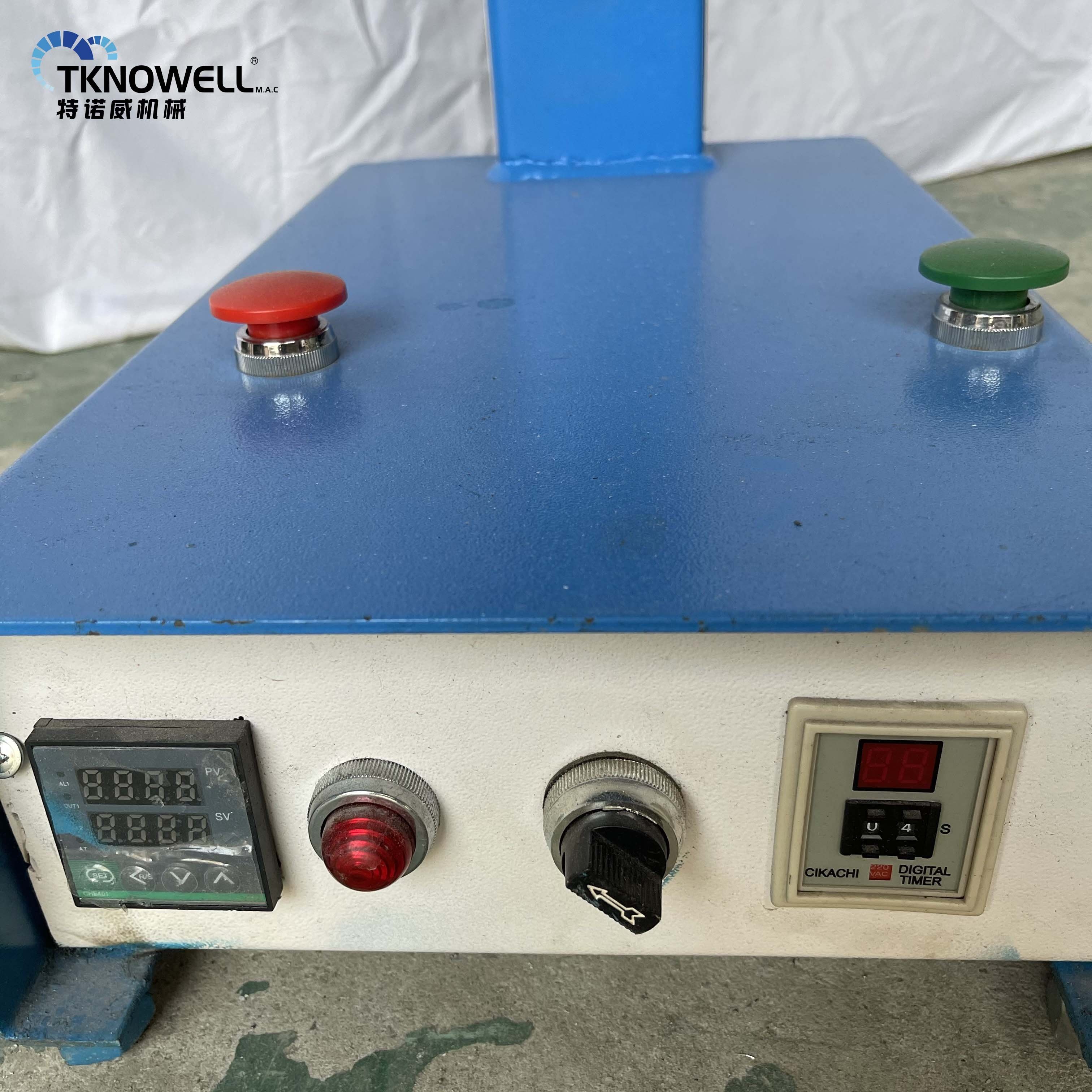 TKW-231 Single Heat Heel Setting Machine Back Part Moulding Machine For Leather Shoes Heel Setting Machine