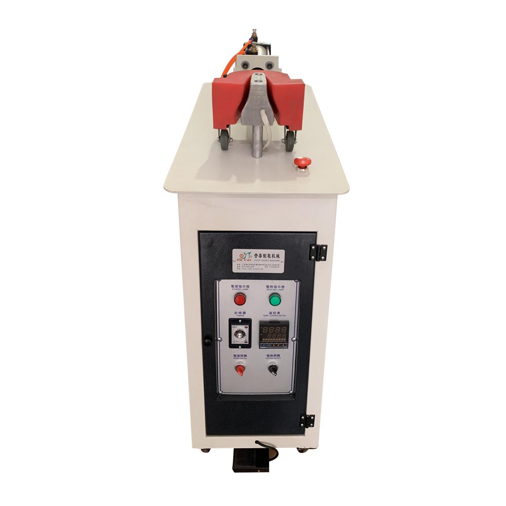 Single Hot back part moulding shoe making machine Heat Heel Shaping Setting Machine