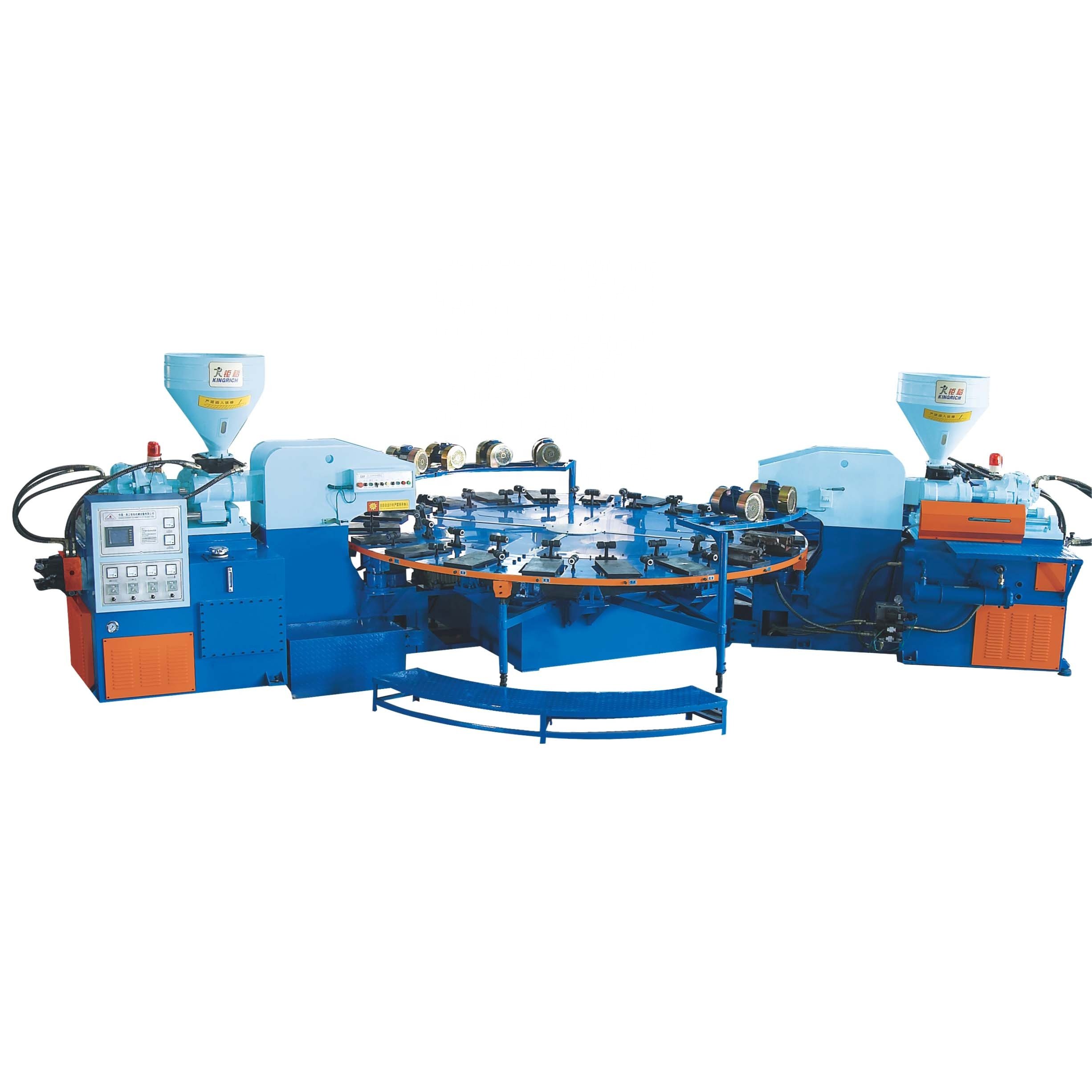 High-Quality Full automatic Two-color air blowing injection moulding machine