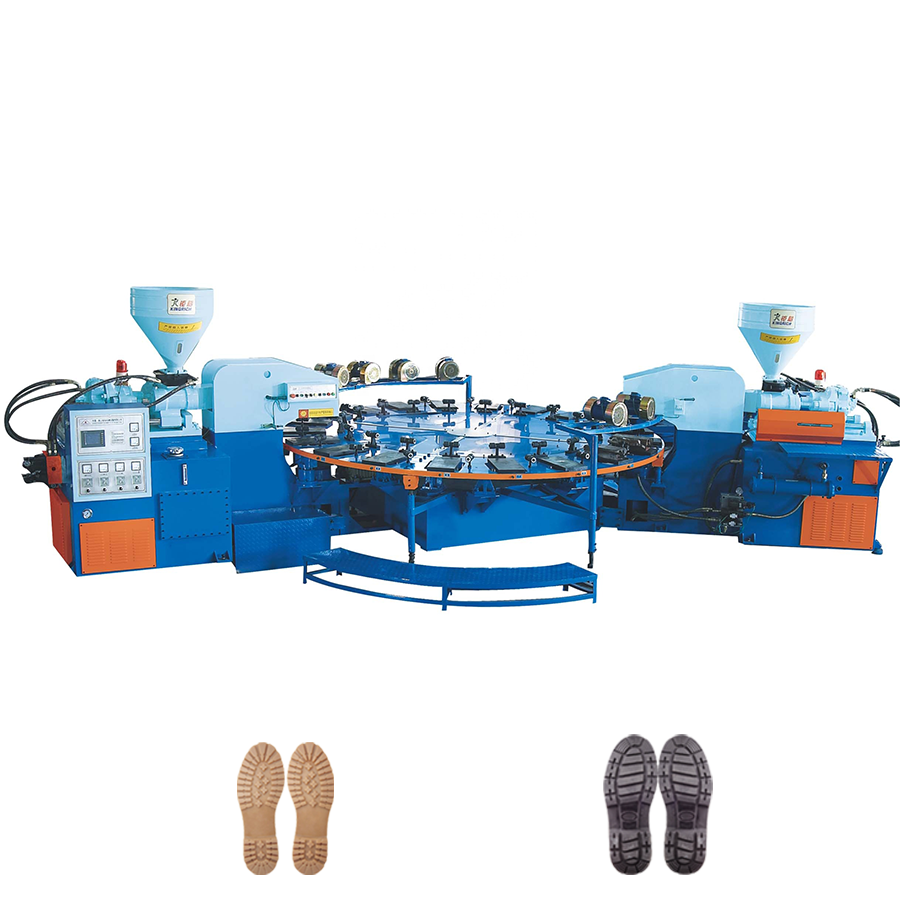 High-Quality Full automatic Two-color air blowing injection moulding machine
