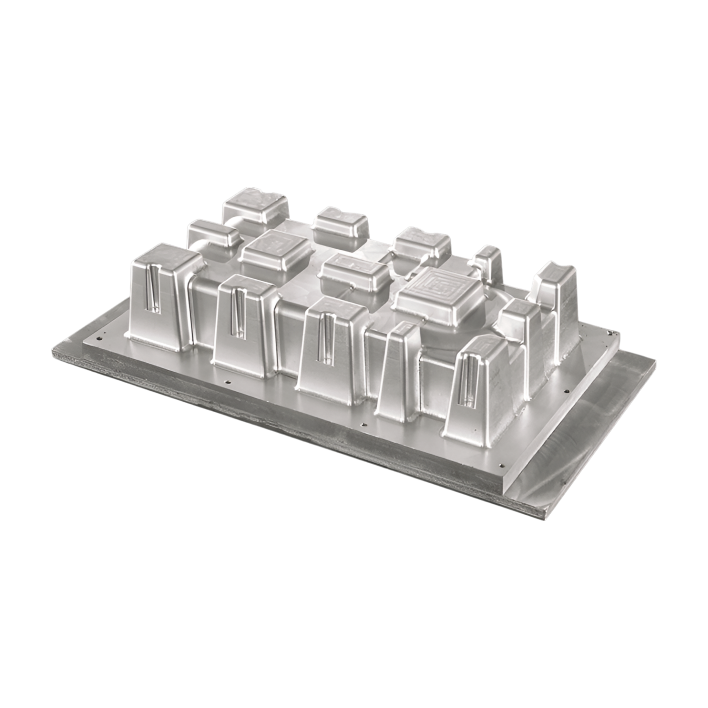 Aluminum Seeding Tray Mold Paper Pulp Moulding Plastic Egg Tray Egg Carton Mold Paper Pulp Tray For Electronics