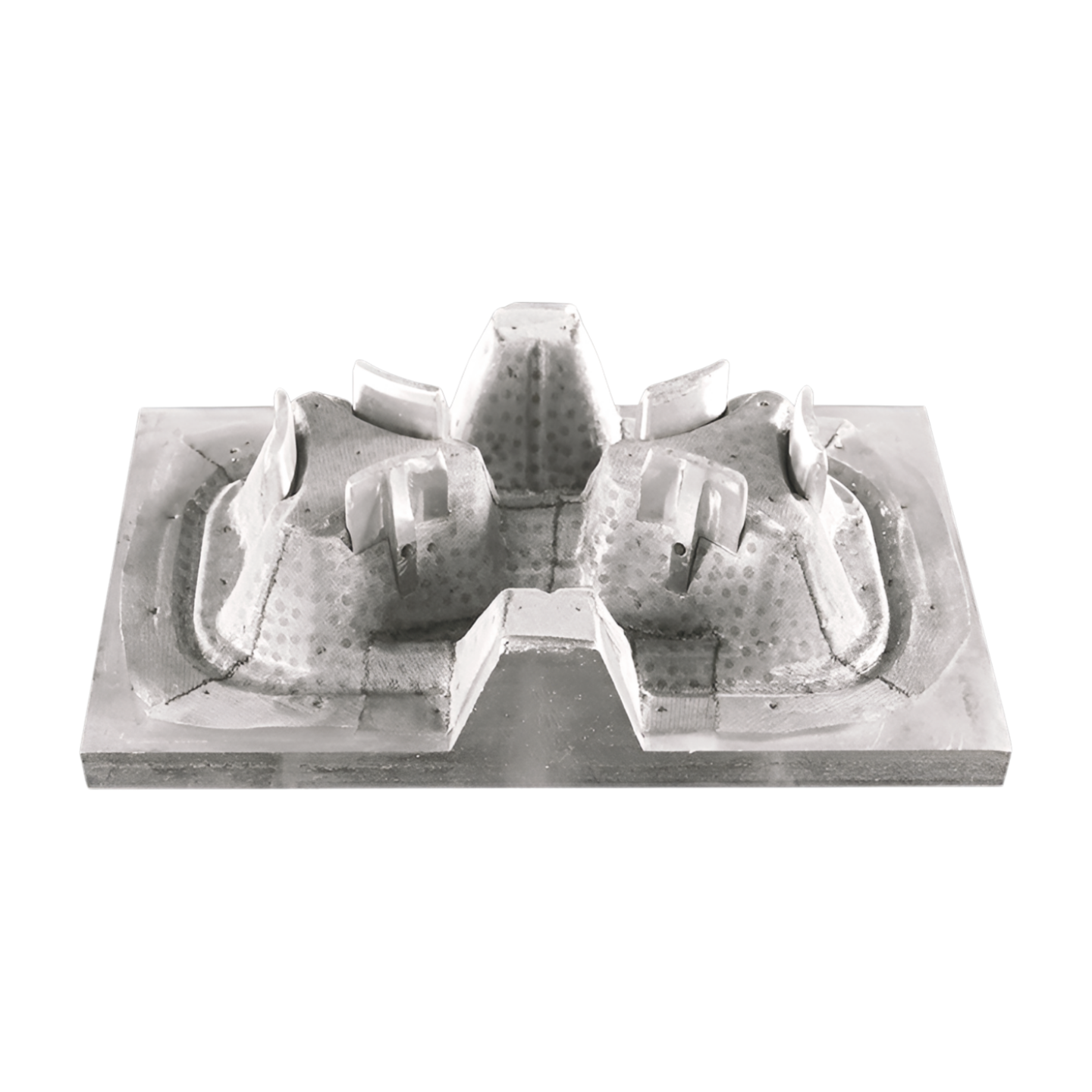 Aluminum Seeding Tray Mold Paper Pulp Moulding Plastic Egg Tray Egg Carton Mold Paper Pulp Tray For Electronics
