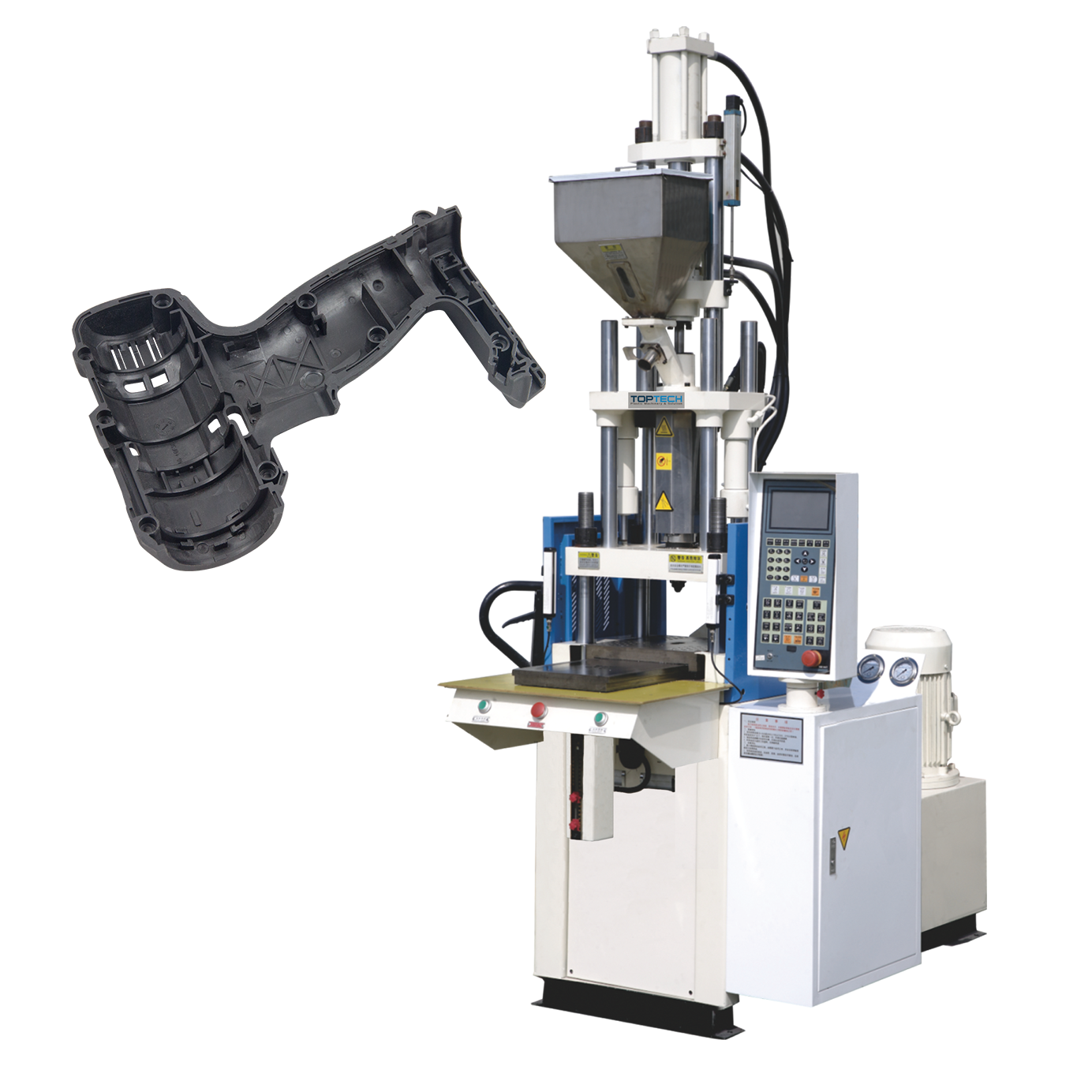 30 Ton DAP/BMC Sole of Shoe Insert Molding LCP Connector Single Sliding Injection Molding Machine