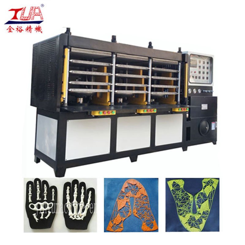 Jinyu KPU Shoe Making Production 3D Shoe Upper Vamp Moulding Molding Crimping Forming Machine