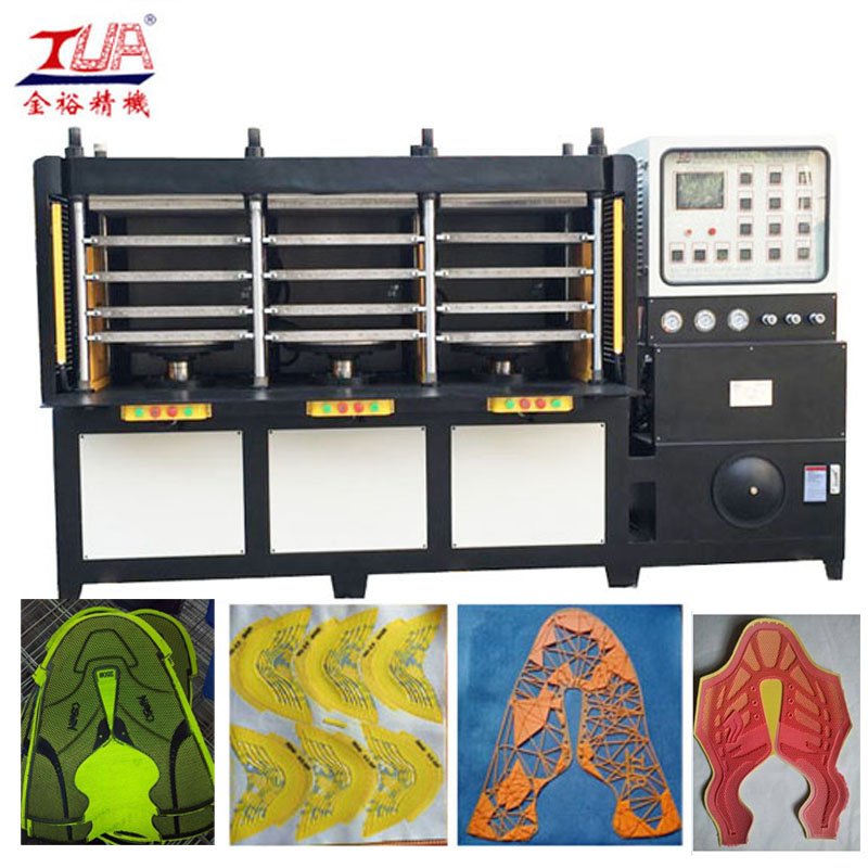 Jinyu KPU Shoe Making Production 3D Shoe Upper Vamp Moulding Molding Crimping Forming Machine