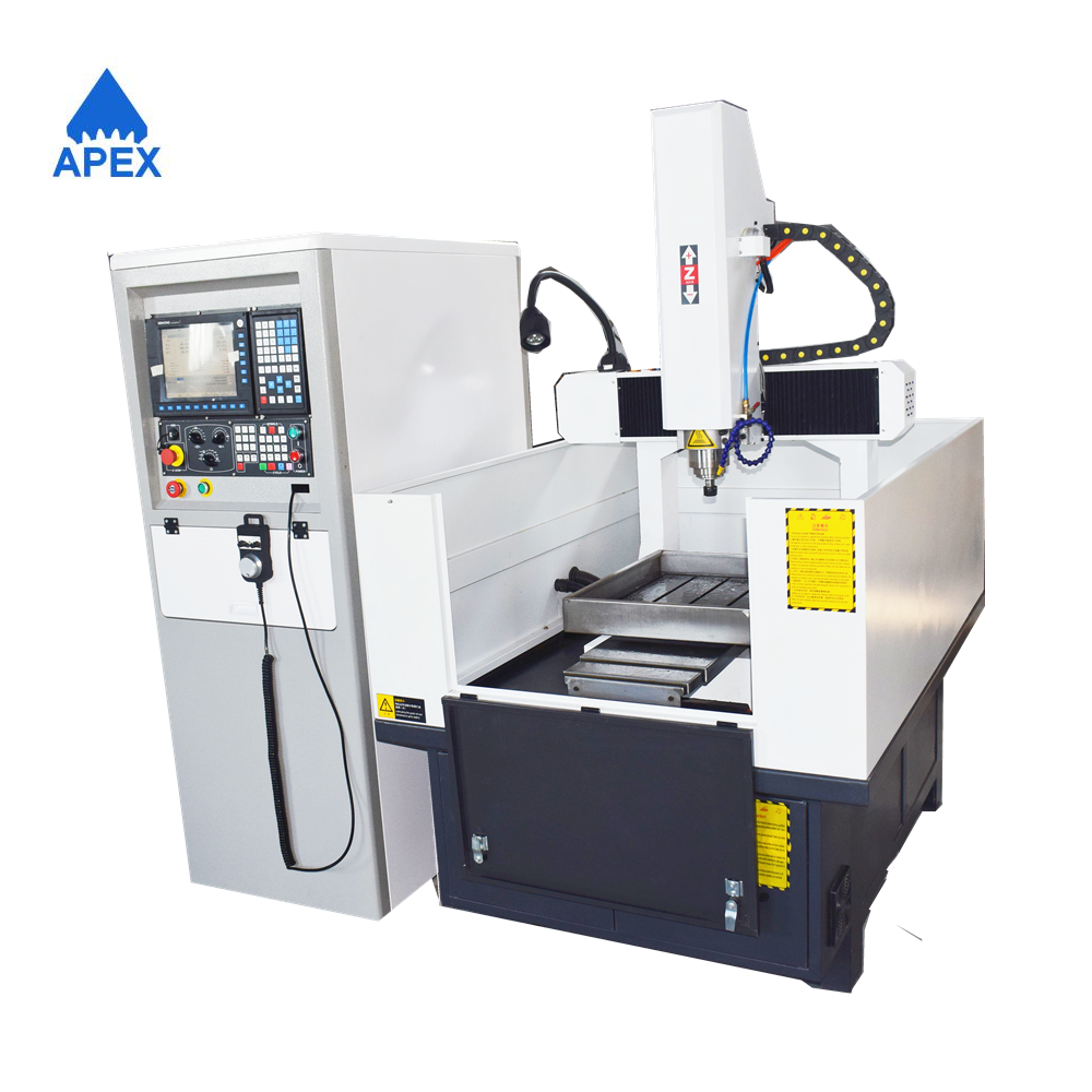 4040/6060 semi-cover Metal Mould And Wood Mould Carving Cnc Router Small 3 Axis Cnc Milling Machine