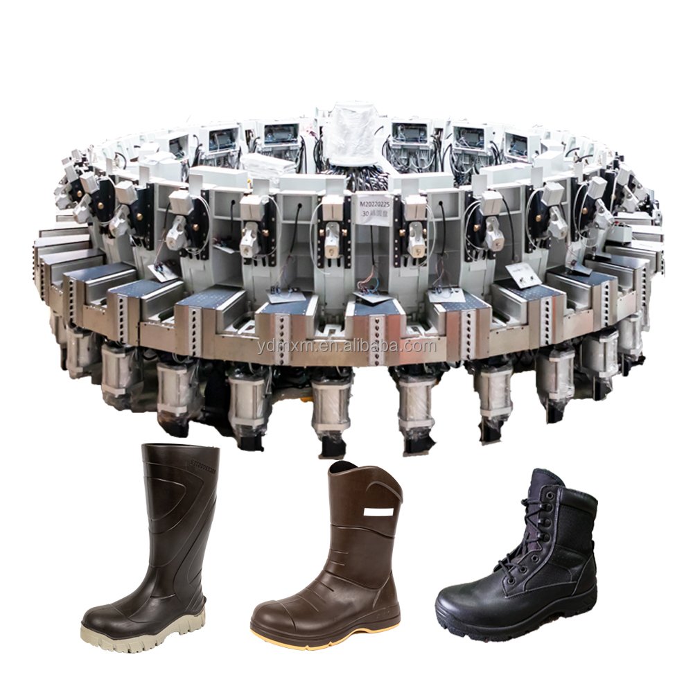 fully automatic shoe making machine footwear shoe machine vertical injection molding machine with rotary table