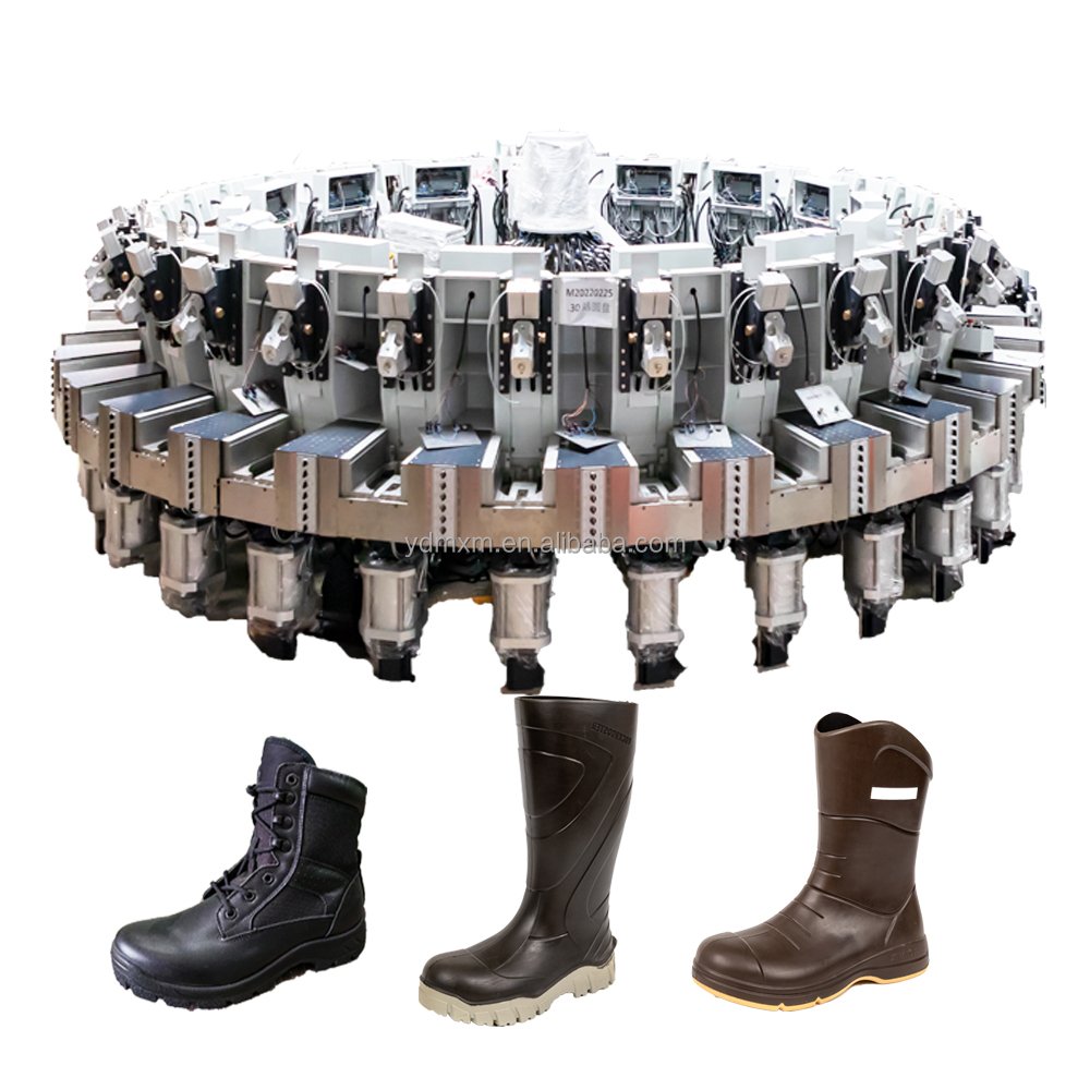 fully automatic shoe making machine footwear shoe machine vertical injection molding machine with rotary table