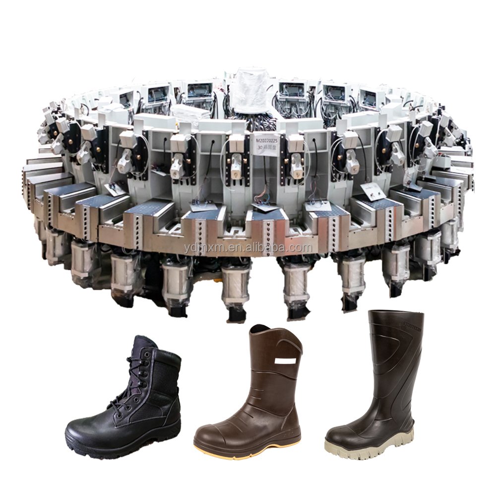 fully automatic shoe making machine footwear shoe machine vertical injection molding machine with rotary table