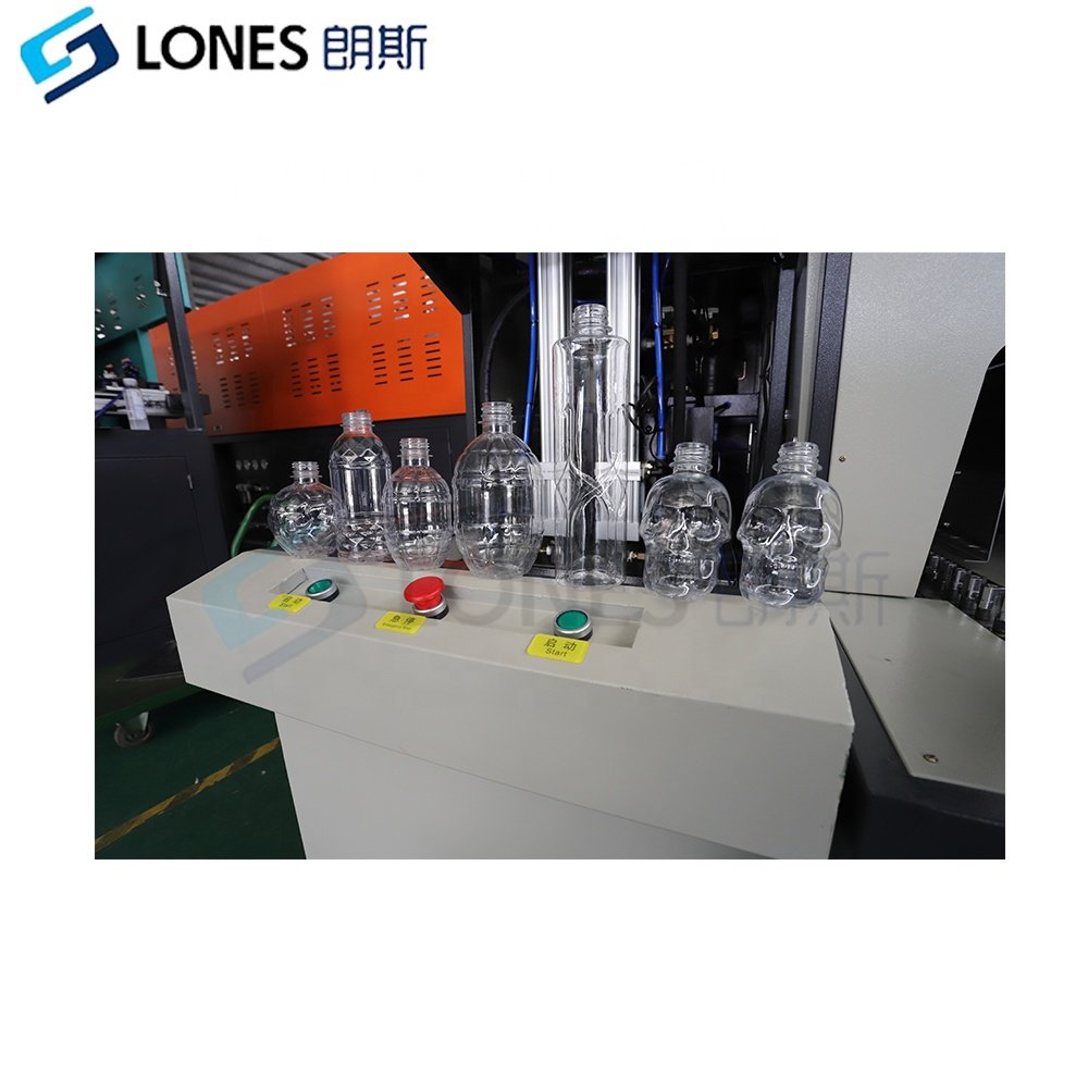 LS-B3L 1000BPH semi automatic easy operation PET bottle stretch blow moulding machine price 10Ml to 3L sopladora de botella pet
