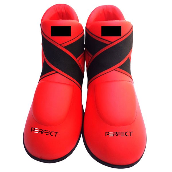 Wholesale Cheap Price Semi Contact Foot Protector Kick Boots Martial Arts Karate Boxing Kickboxing Shoes