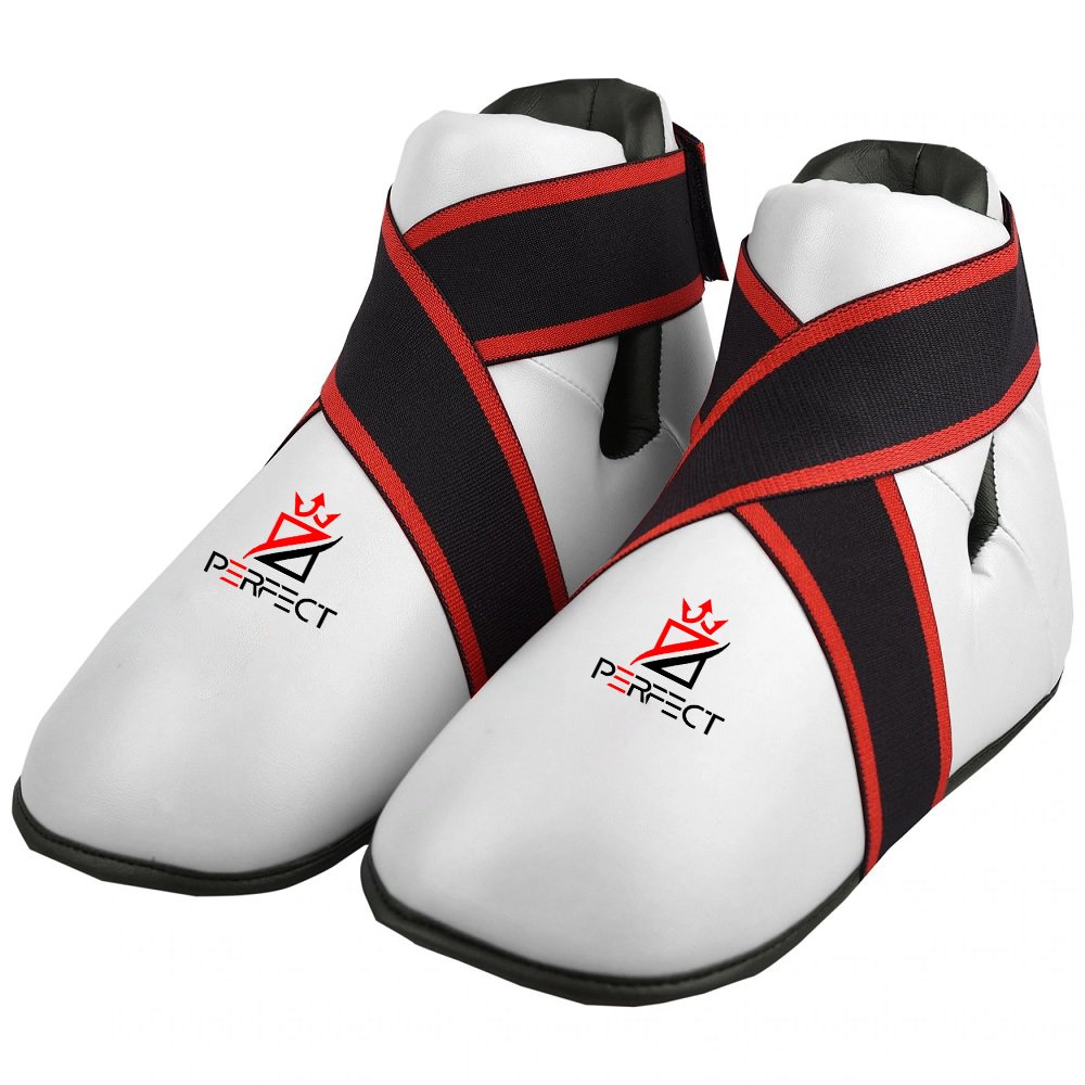 Wholesale Cheap Price Semi Contact Foot Protector Kick Boots Martial Arts Karate Boxing Kickboxing Shoes