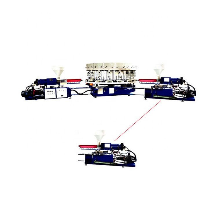 SOGUTECH plastic injection moulding machine safety shoe sole-making machine