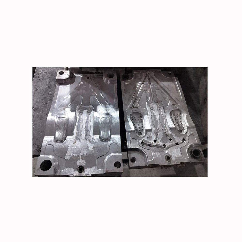 Flat Single Mold Customized EVA Sole Compression Aluminium Moulds Shoe Making Machines