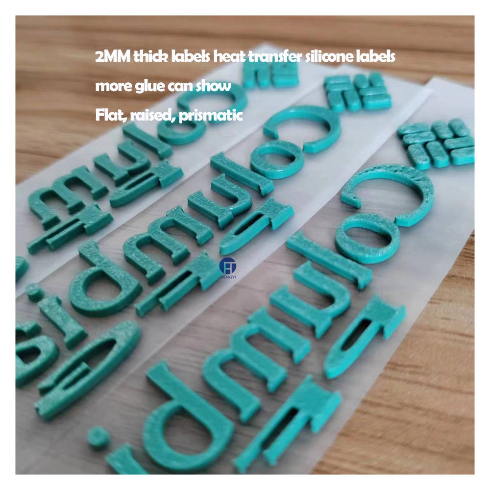 Highlight High Fastness 3D LOGO thick no PVC Silicone Mold printing Screen Printing Silicone Inks for Fabric textile