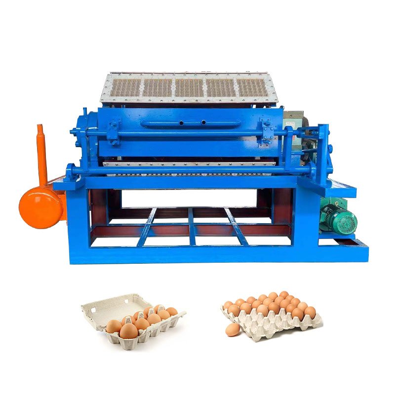 Household small business waste paper recycling fully automatic egg carton and egg tray making machine production line