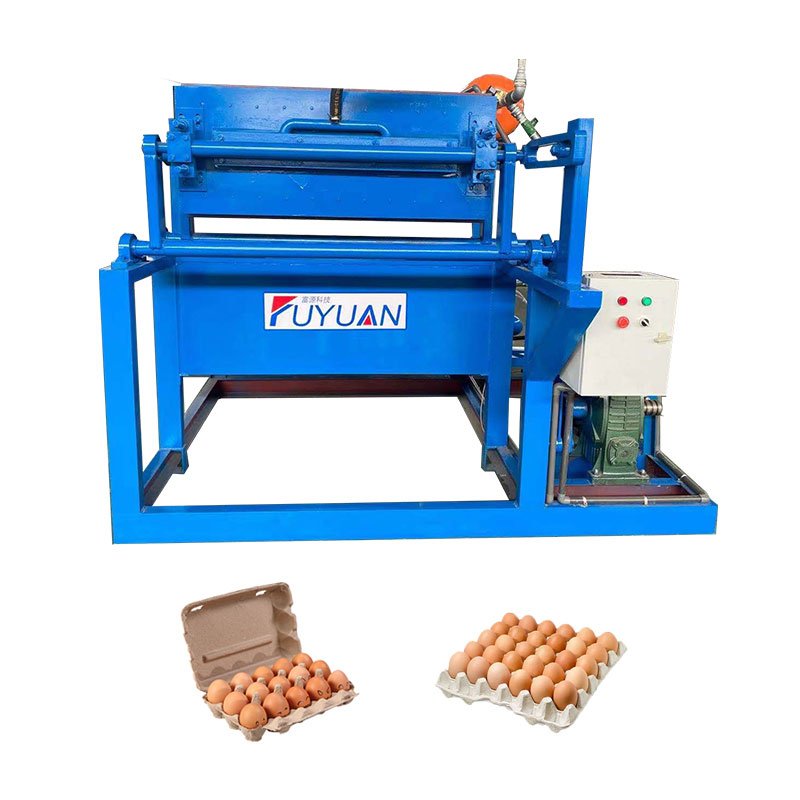 Household small business waste paper recycling fully automatic egg carton and egg tray making machine production line