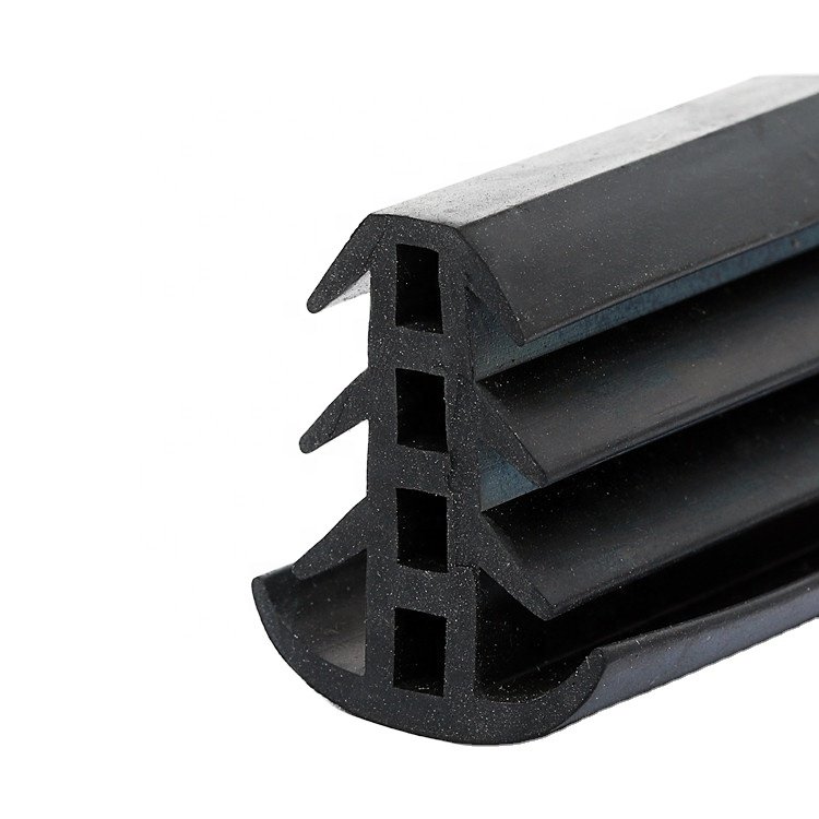 Seal Strip Solar Panel Seam Gasket Top Quality Solar PV Panel T Shape EPDM Rubber Rubber Vibration Isolator Custom Size Black