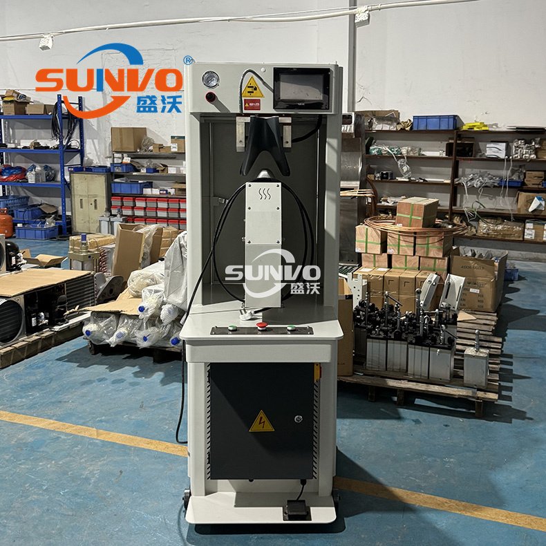 Manufacturer Single Heat Station Boots Upper 3D Vamp Crimping Machine Shoe Vamp Forming Moulding Bending Machine