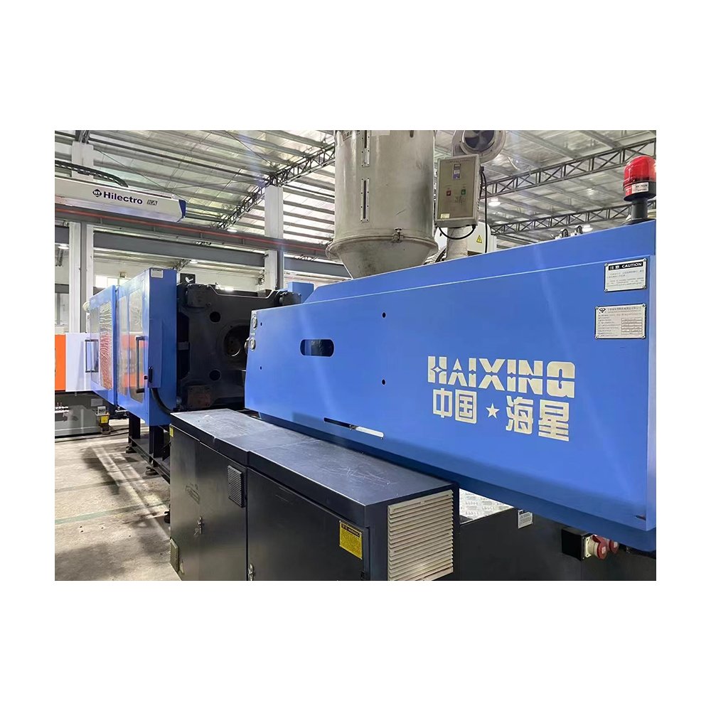 Secondhand Used haitian/haitai/haixing 470 Ton Plastic Fruit Box Crates Paint Bucket Machine Injection Molding Machine