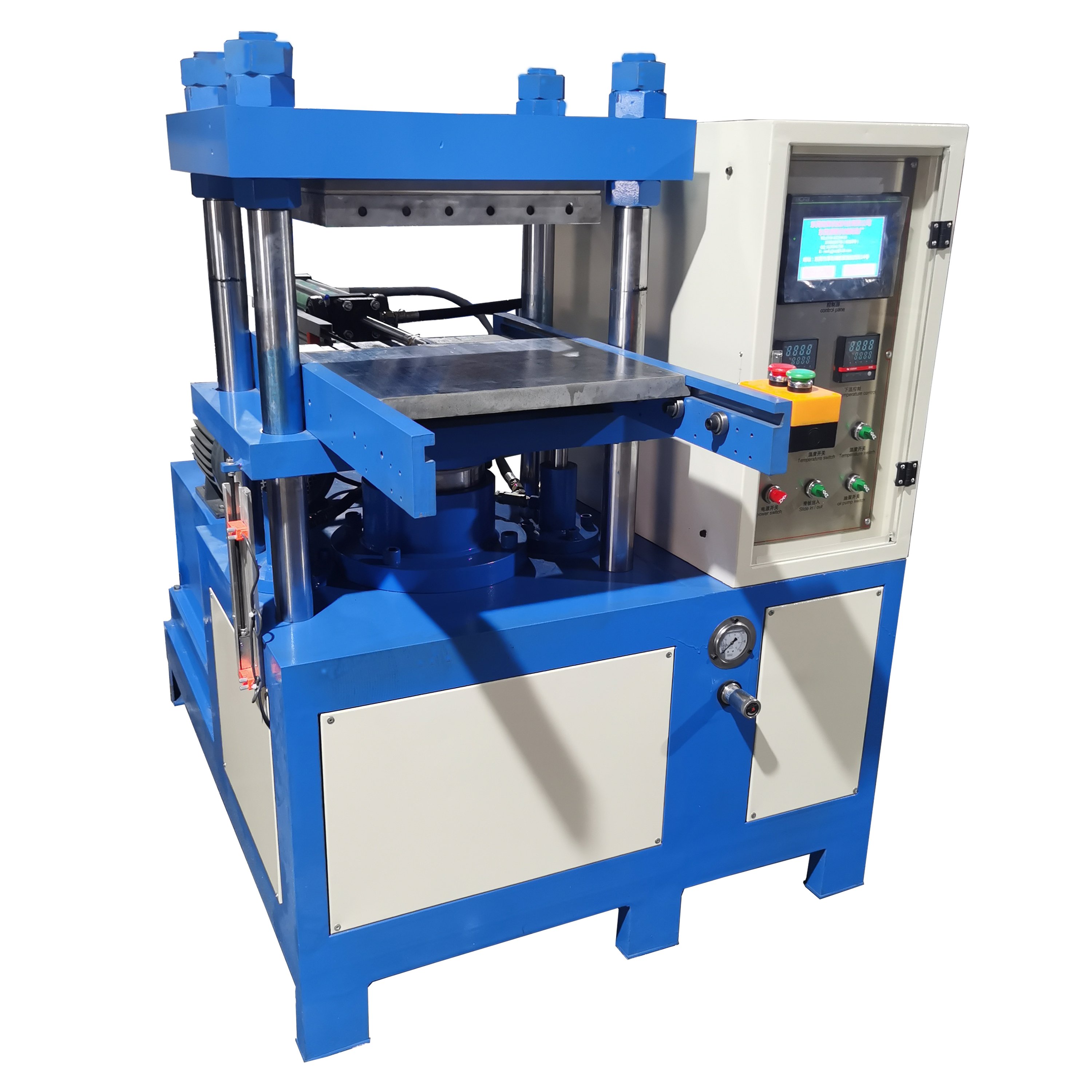 Rubber products making machine Rubber Vulcanizer hydraulic press for rubber vulcanization