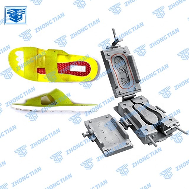 Chian High Quality Three color rotary PVC Injection plastic shoe sole making machine