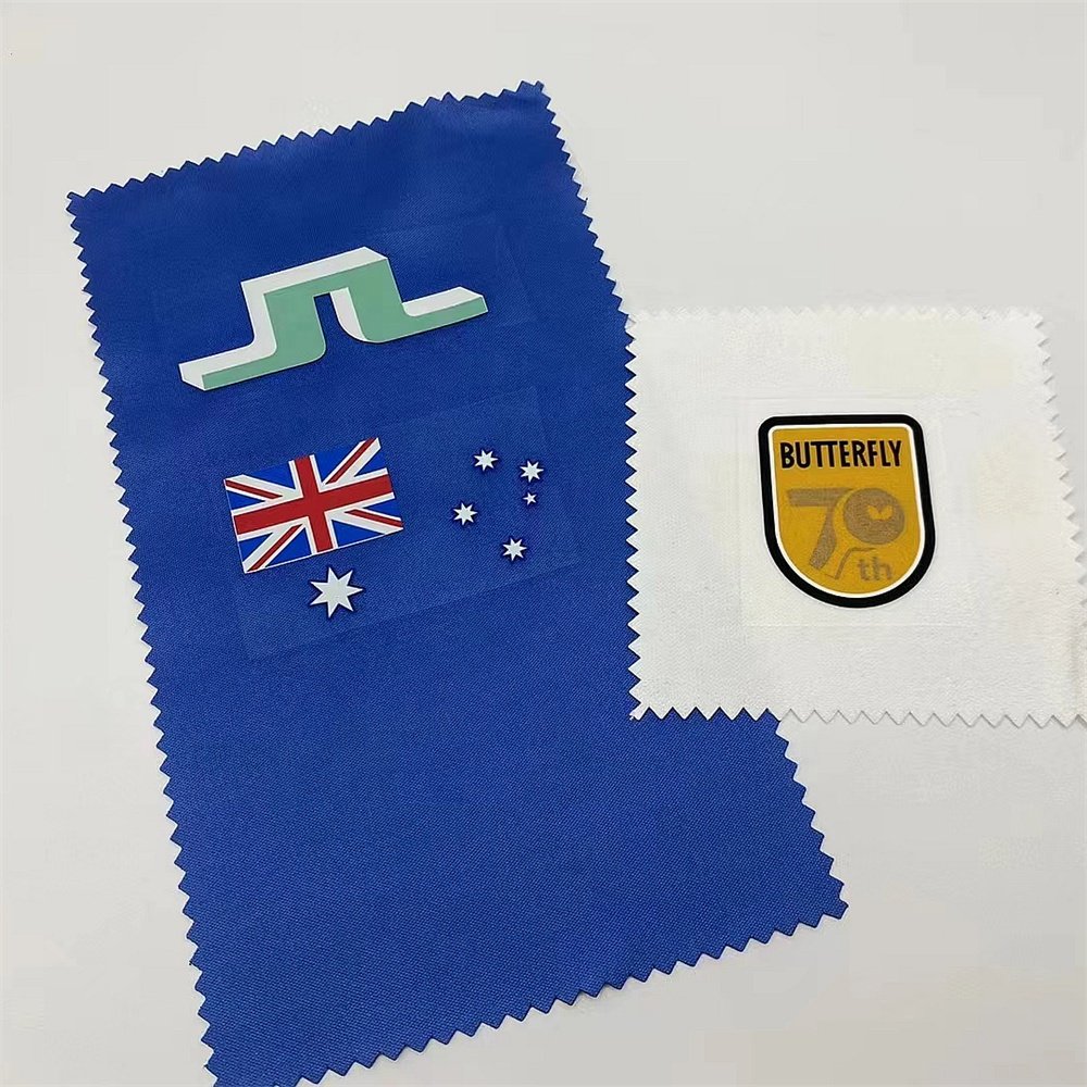 Custom 2022 New Heat Transfer textile Personalized Brand Care Label for Garment 3d rubber custom label heat transfer