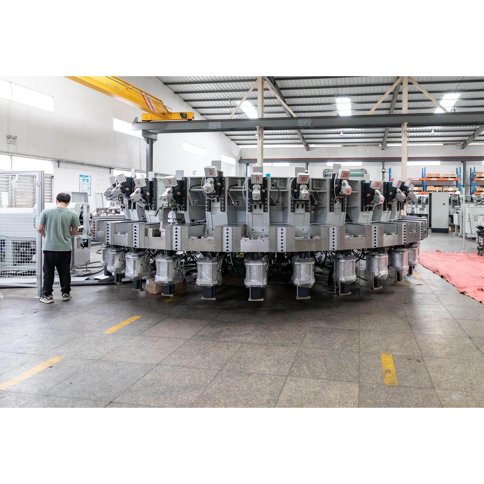 Round Direct Injection Machine Sport Shoe Making Machine Injection Moulding Machine