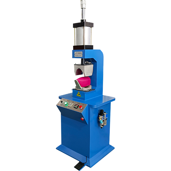 High Quality Pneumatic Single Unit Shoes Upper Setting Moulding Crimping Machine