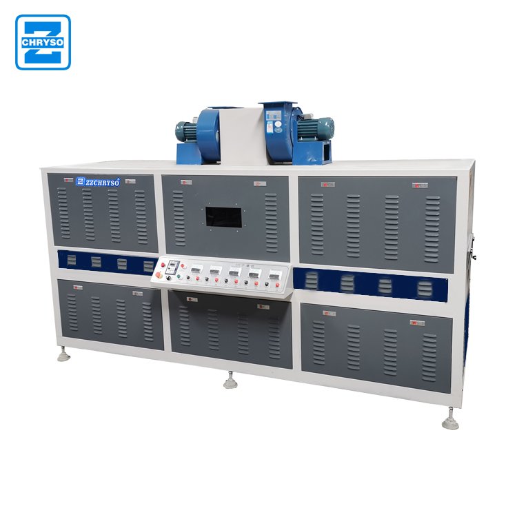 Linear wood base shoe molding profile oil paint putty gesso extruder coating machine in China