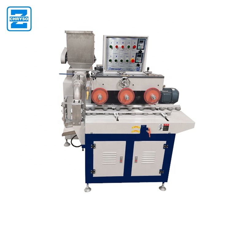 Linear wood base shoe molding profile oil paint putty gesso extruder coating machine in China