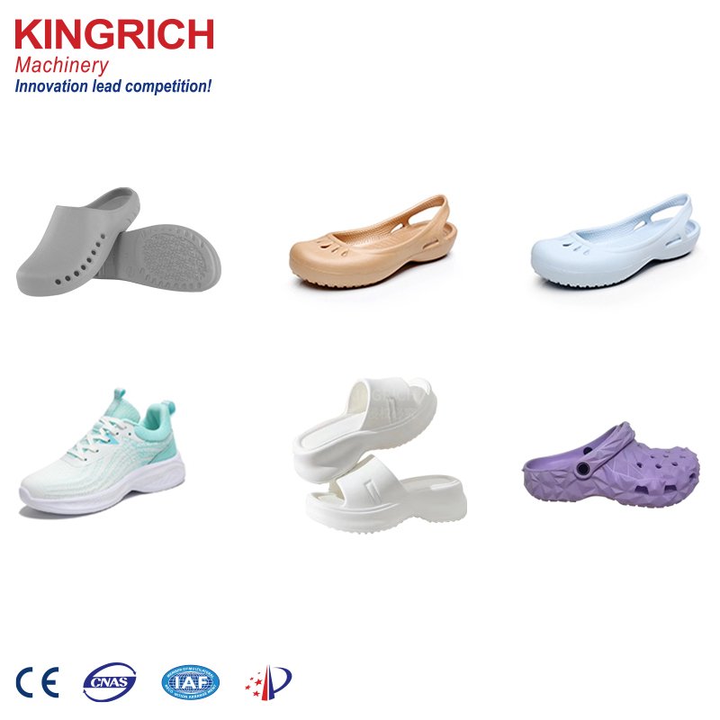 One color 8 Station Full Automatic EVA/FRB Of Shoes-making Machine