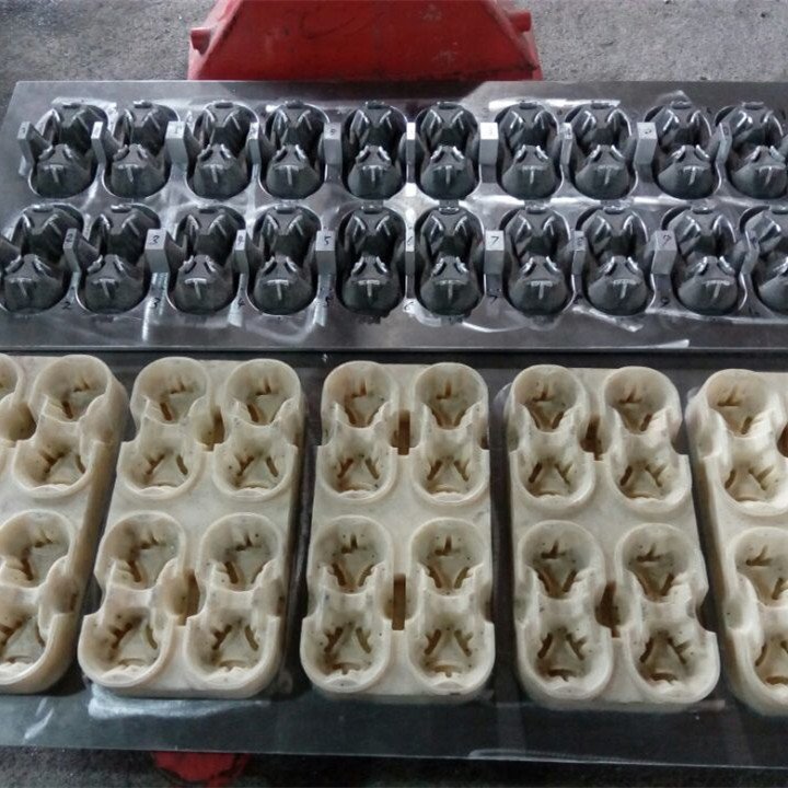 Aluminum paper pulp egg tray moulding mold