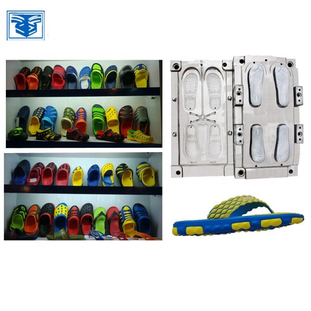 Two color Eva injection shoe Mold for crocs shoes