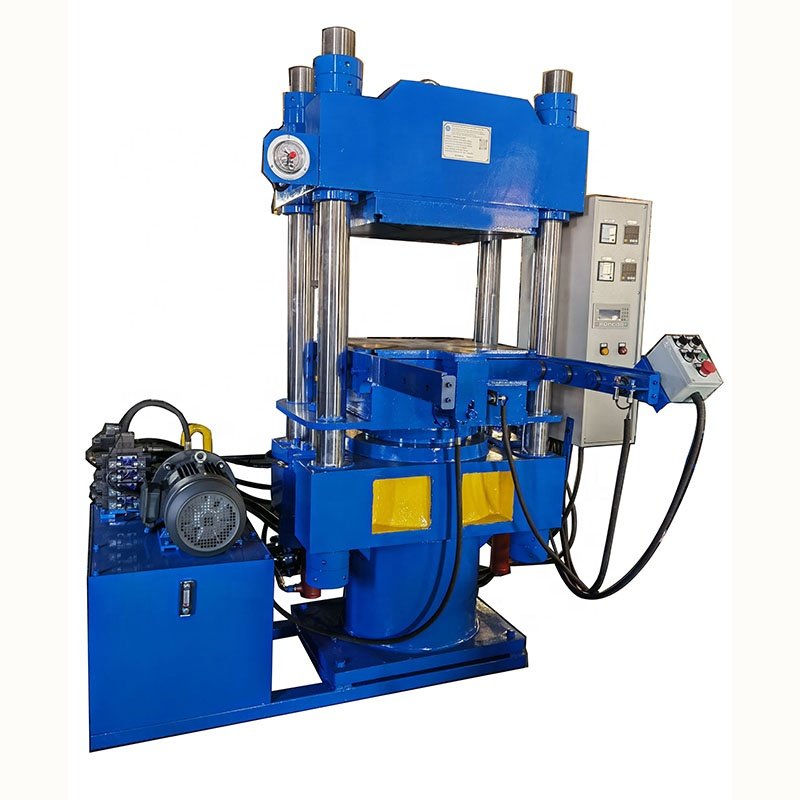 Custom Small Lab Traffic Sign Molding Machine New Automatic Electric Heat Vulcanizing Press Pump Motor PLC Rubber Making