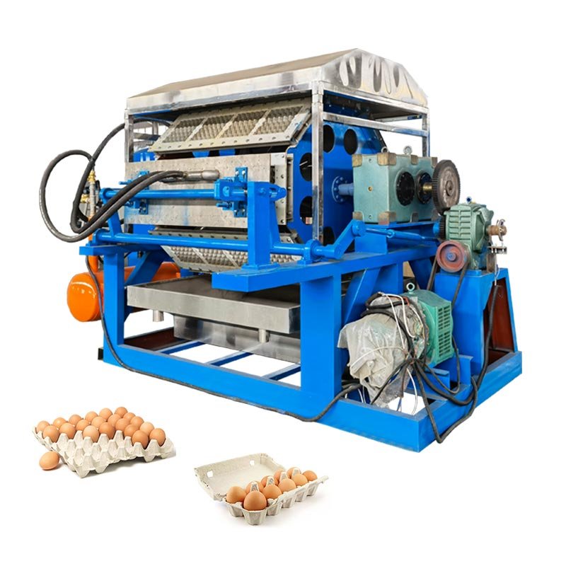 Fuyuan manufacturing machine egg tray machine price egg tray making machine paper recycling