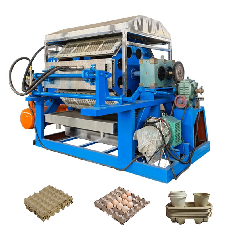 Fuyuan manufacturing machine egg tray machine price egg tray making machine paper recycling