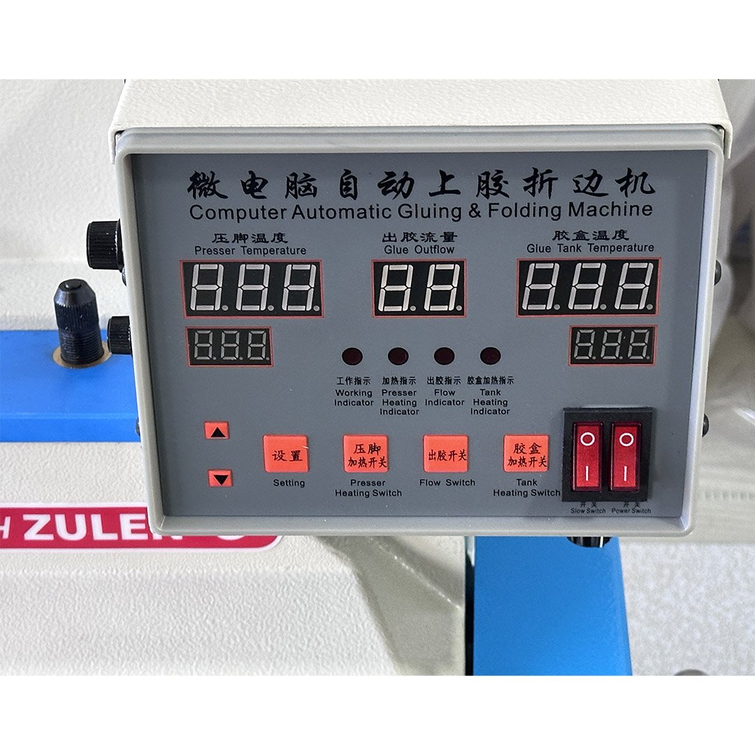 High Quality Leather Shoe Edge Folding Gluing Machine Durable Computer Automatic Gluing Folding Machine